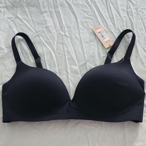 ThirdLove Black Wireless Push Up Bra - Size 36C NEW